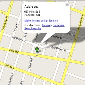 location map